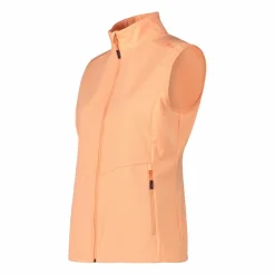 Leichte Softshellweste mit Jacquardtextur für Damen