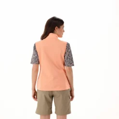 Leichte Softshellweste mit Jacquardtextur für Damen