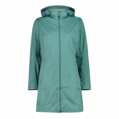 Leichter Softshell-Parka mit abnehmbarer Kapuze