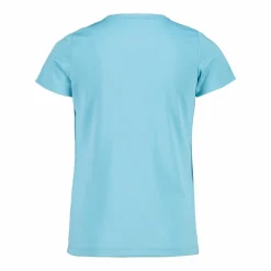 Mädchen Basic-T-Shirt mit Rundausschnitt