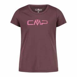 Mädchen Basic-T-Shirt mit Rundausschnitt