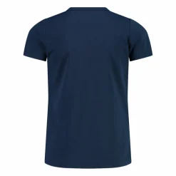 Mädchen Basic-T-Shirt mit Rundausschnitt