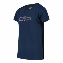 Mädchen Basic-T-Shirt mit Rundausschnitt