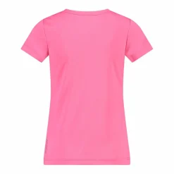 Mädchen Basic-T-Shirt mit Rundausschnitt