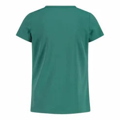 Mädchen Basic-T-Shirt mit Rundausschnitt
