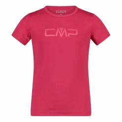 Mädchen Basic-T-Shirt mit Rundausschnitt