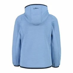 Mädchen Fleece mit durchgehendem Reißverschluss und Kapuze