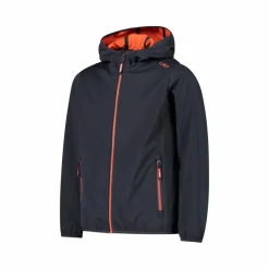 Mädchen Jacke aus leichtem Softshell, mit Fix Hood