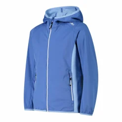 Mädchen Jacke aus leichtem Softshell, mit Fix Hood