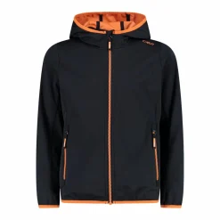 Mädchen Jacke aus leichtem Softshell, mit Fix Hood