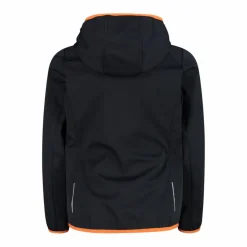 Mädchen Jacke aus leichtem Softshell, mit Fix Hood