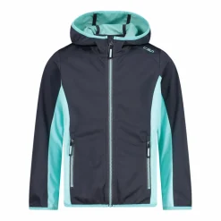 Mädchen Jacke aus leichtem Softshell, mit Fix Hood