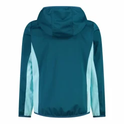 Mädchen Jacke aus leichtem Softshell, mit Fix Hood