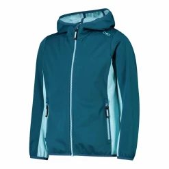 Mädchen Jacke aus leichtem Softshell, mit Fix Hood