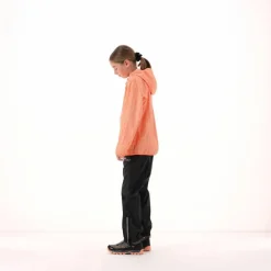 Mädchen Micro gemusterte packable Regenjacke