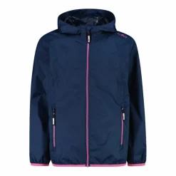 Mädchen packable wasserdichte Jacke