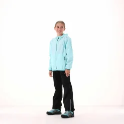 Mädchen packable wasserdichte Jacke