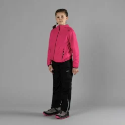 Mädchen packable wasserdichte Jacke