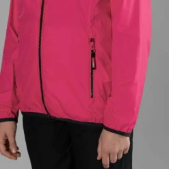 Mädchen packable wasserdichte Jacke