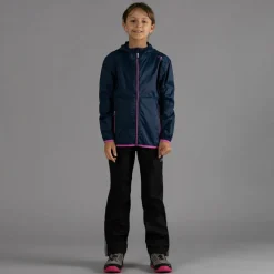 Mädchen packable wasserdichte Jacke