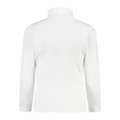 Mädchen Stretch Performance Stehkragenshirt mit kurzem Reißverschluss