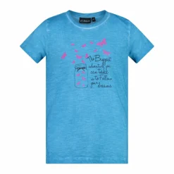 Mädchen T-Shirt aus Baumwoll Slub-Jersey