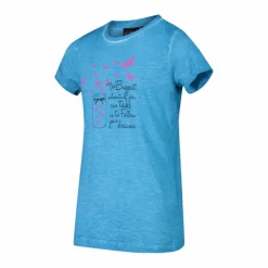 Mädchen T-Shirt aus Baumwoll Slub-Jersey