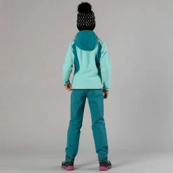 Mädchen-Hose aus Stretch-Polyester