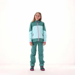 Mädchen-Shell aus zweifarbigem Ripstop