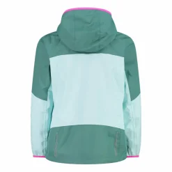 Mädchen-Shell aus zweifarbigem Ripstop