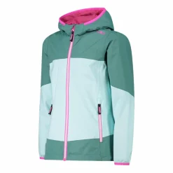 Mädchen-Shell aus zweifarbigem Ripstop