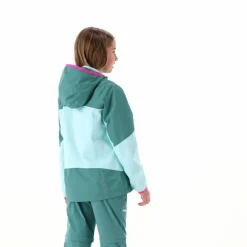 Mädchen-Shell aus zweifarbigem Ripstop