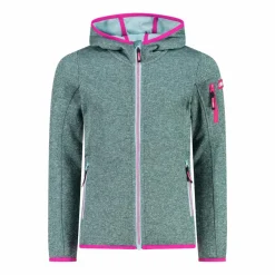 Mädchen-Sweatshirt mit Kapuze aus Knit Tech Fleece