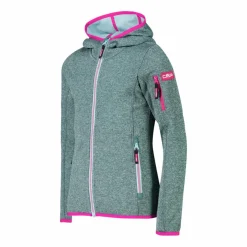 Mädchen-Sweatshirt mit Kapuze aus Knit Tech Fleece