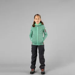 Mädchen-Sweatshirt mit Kapuze aus Knit Tech Fleece