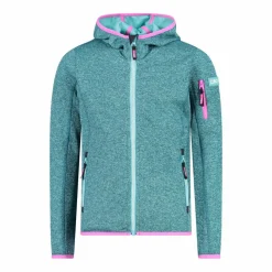 Mädchen-Sweatshirt mit Kapuze aus Knit Tech Fleece