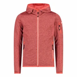 Mädchen-Sweatshirt mit Kapuze aus Knit Tech Fleece