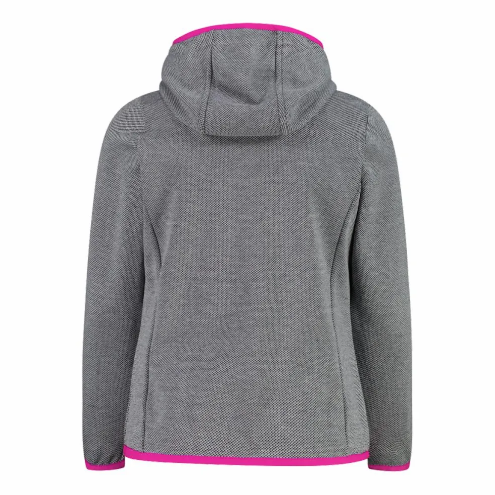 Mädchen-Sweatshirt mit Kapuze aus Knit Tech Fleece