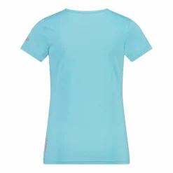 Mädchen-T-Shirt aus Funktionsgewebe mit Print vorne