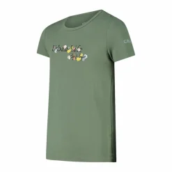 Mädchen-T-Shirt aus Funktionsgewebe mit Print vorne