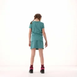 Mädchen-T-Shirt aus Funktionsgewebe mit Print vorne