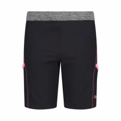 Mädchen-Wanderbermuda aus leichtem Stretch-Polyester