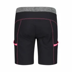 Mädchen-Wanderbermuda aus leichtem Stretch-Polyester