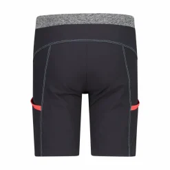 Mädchen-Wanderbermuda aus leichtem Stretch-Polyester