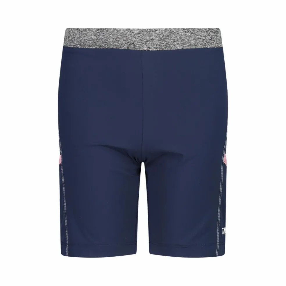 Mädchen-Wanderbermuda aus leichtem Stretch-Polyester