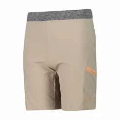 Mädchen-Wanderbermuda aus leichtem Stretch-Polyester