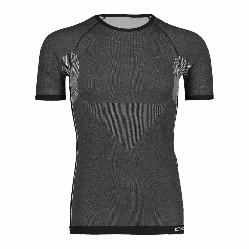 Men's seamless thermal base layer t-shirt