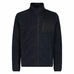 Mélange-HighLoft-Fleece für Herren mit hitzeversiegelter Tasche