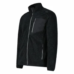 Mélange-HighLoft-Fleece für Herren mit hitzeversiegelter Tasche