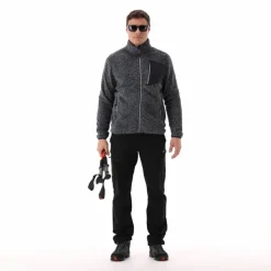 Mélange-HighLoft-Fleece für Herren mit hitzeversiegelter Tasche